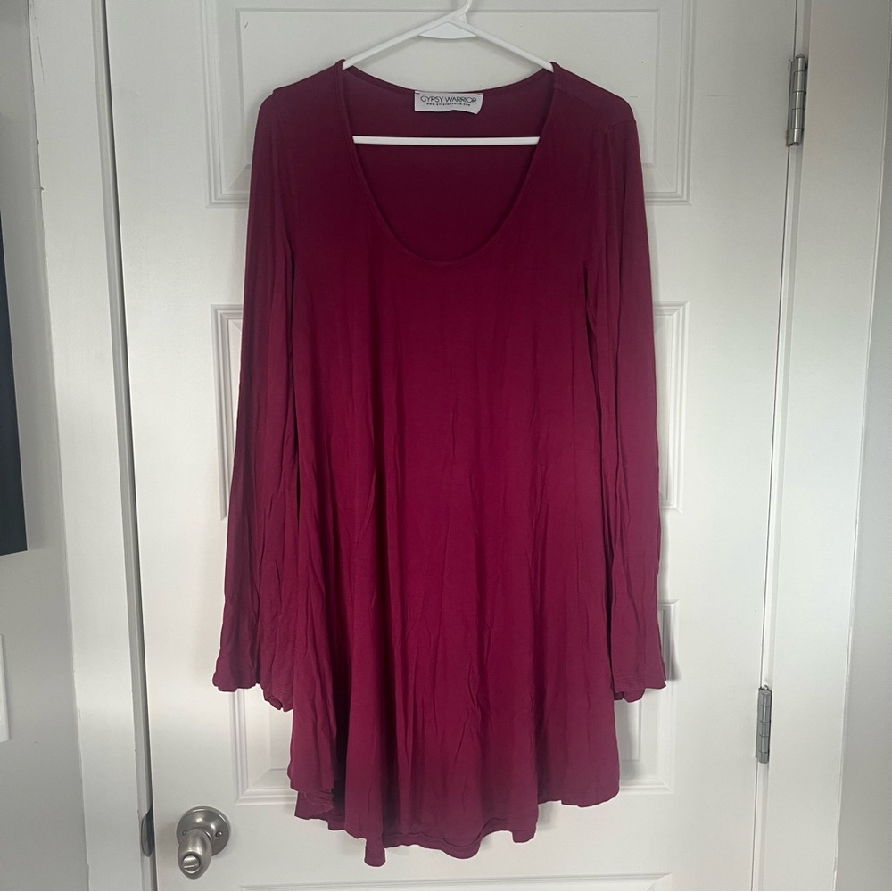 Gypsy Warrior Oversized Long Sleeve Top - Picture 1 of 4
